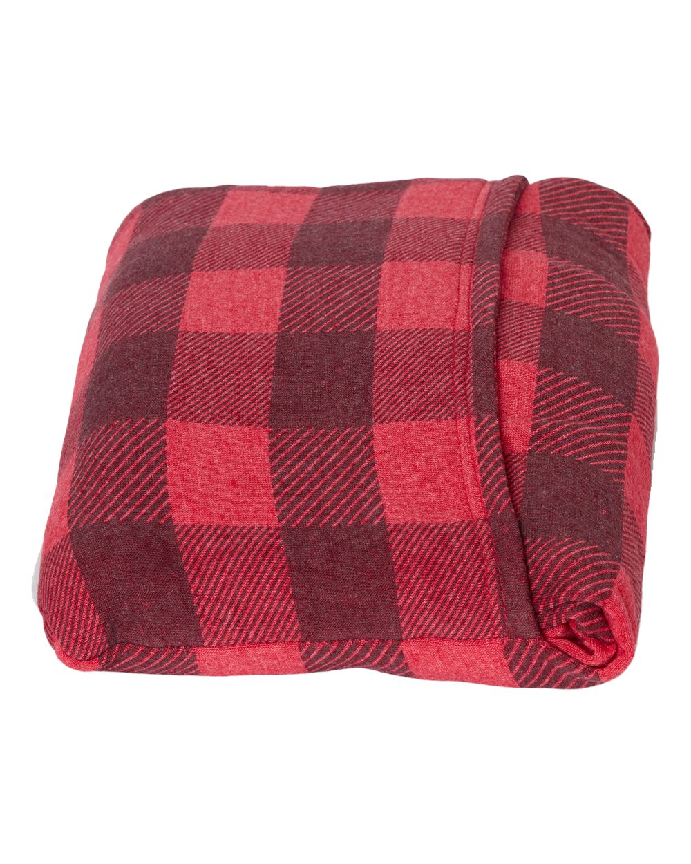 Triblend Fleece Blanket - DirectSide - B12328700 - Red Buffalo Triblend
