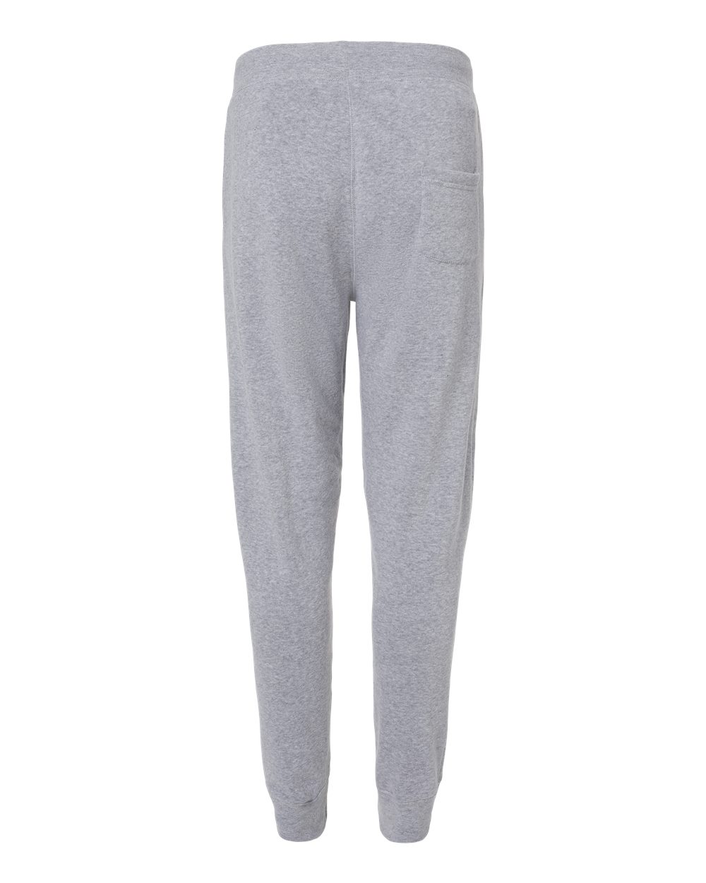 Unisex Triblend Fleece Joggers - Back - B12528354 - Grey Triblend