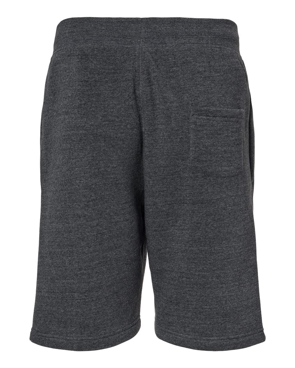 Unisex Triblend Fleece Shorts - Back - B12628103 - Black Triblend