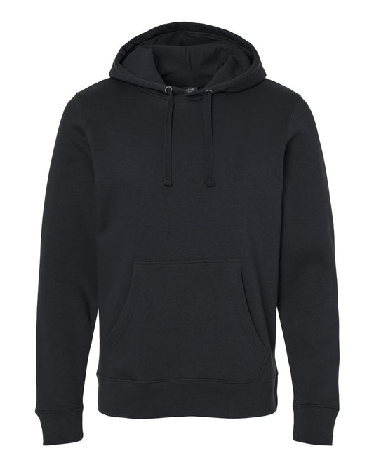 Unisex BTB Fleece Hooded Sweatshirt - Front - B13428503 - Black