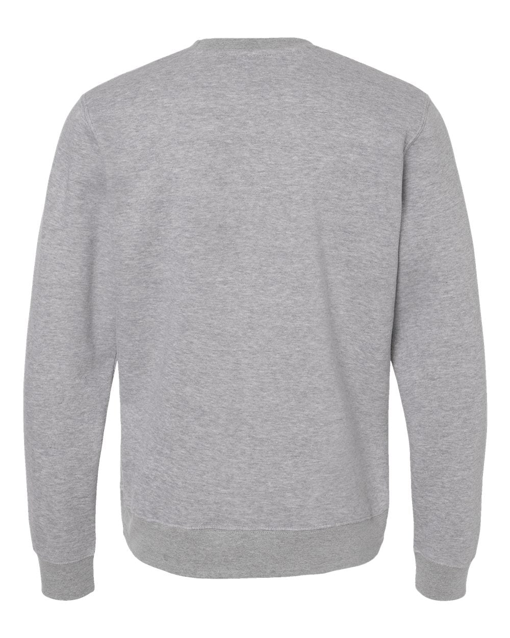 Unisex BTB Fleece Crewneck Sweatshirt - Back - B13528583 - Oxford