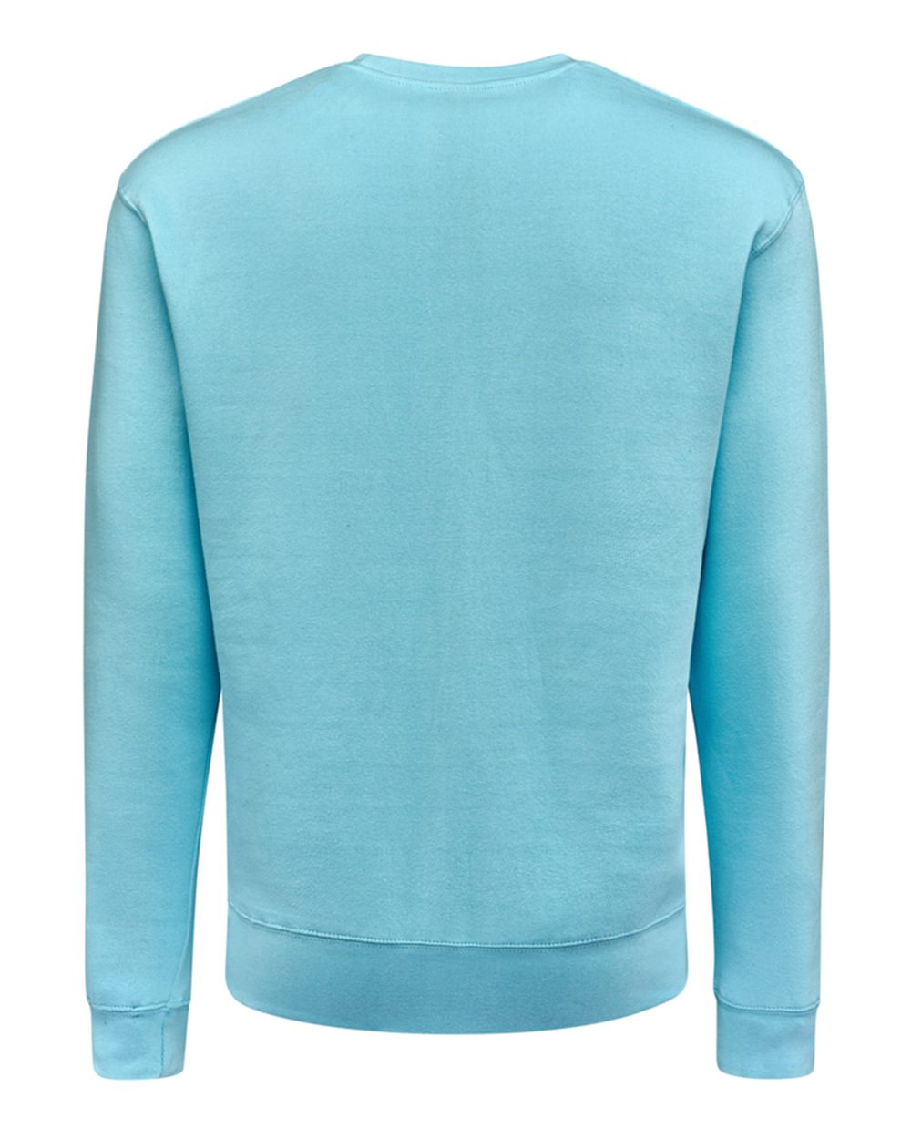 Unisex BTB Fleece Crewneck Sweatshirt - Back - B13528633 - Sky