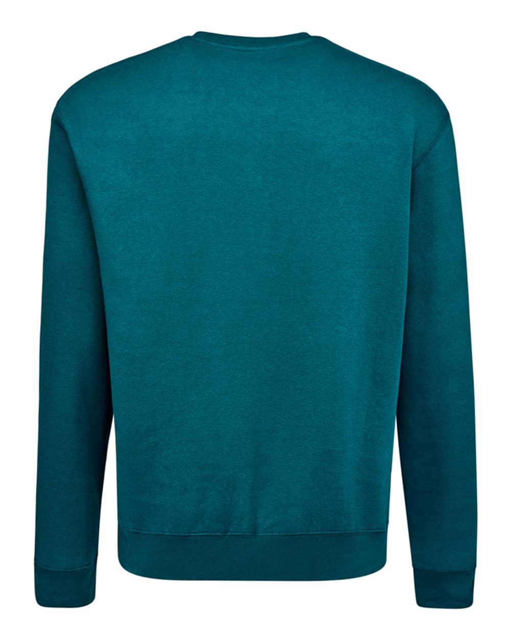 Unisex BTB Fleece Crewneck Sweatshirt - Back - B13528783 - Storm