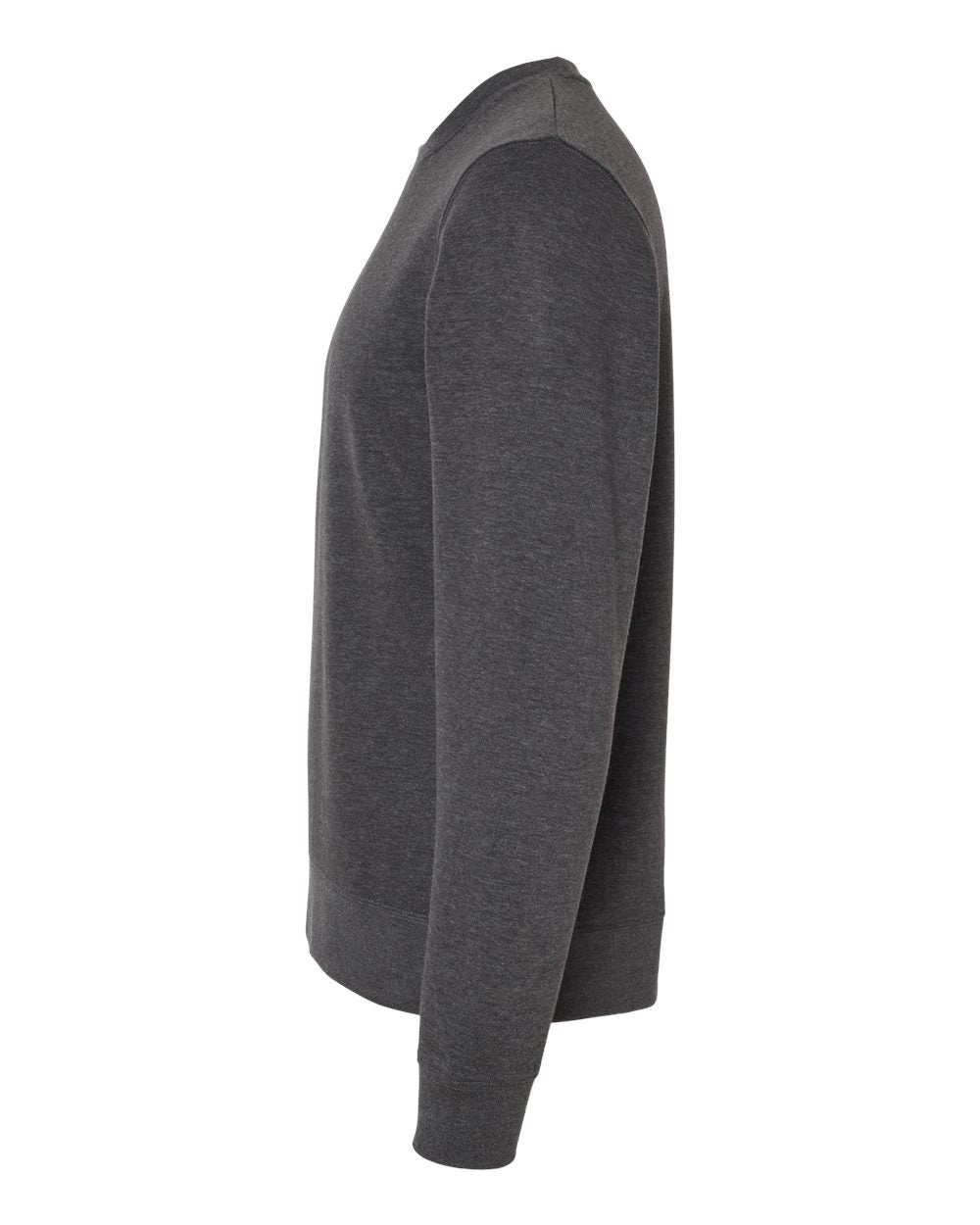 Unisex BTB Fleece Crewneck Sweatshirt - DirectSide - B13528093 - Charcoal Heather