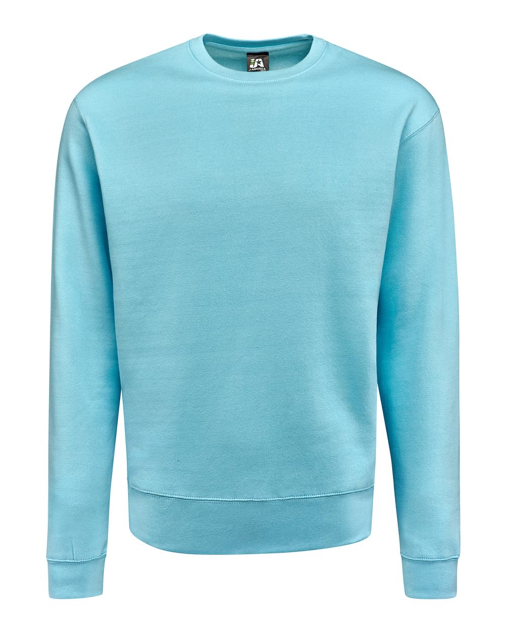 Unisex BTB Fleece Crewneck Sweatshirt - Front - B13528633 - Sky