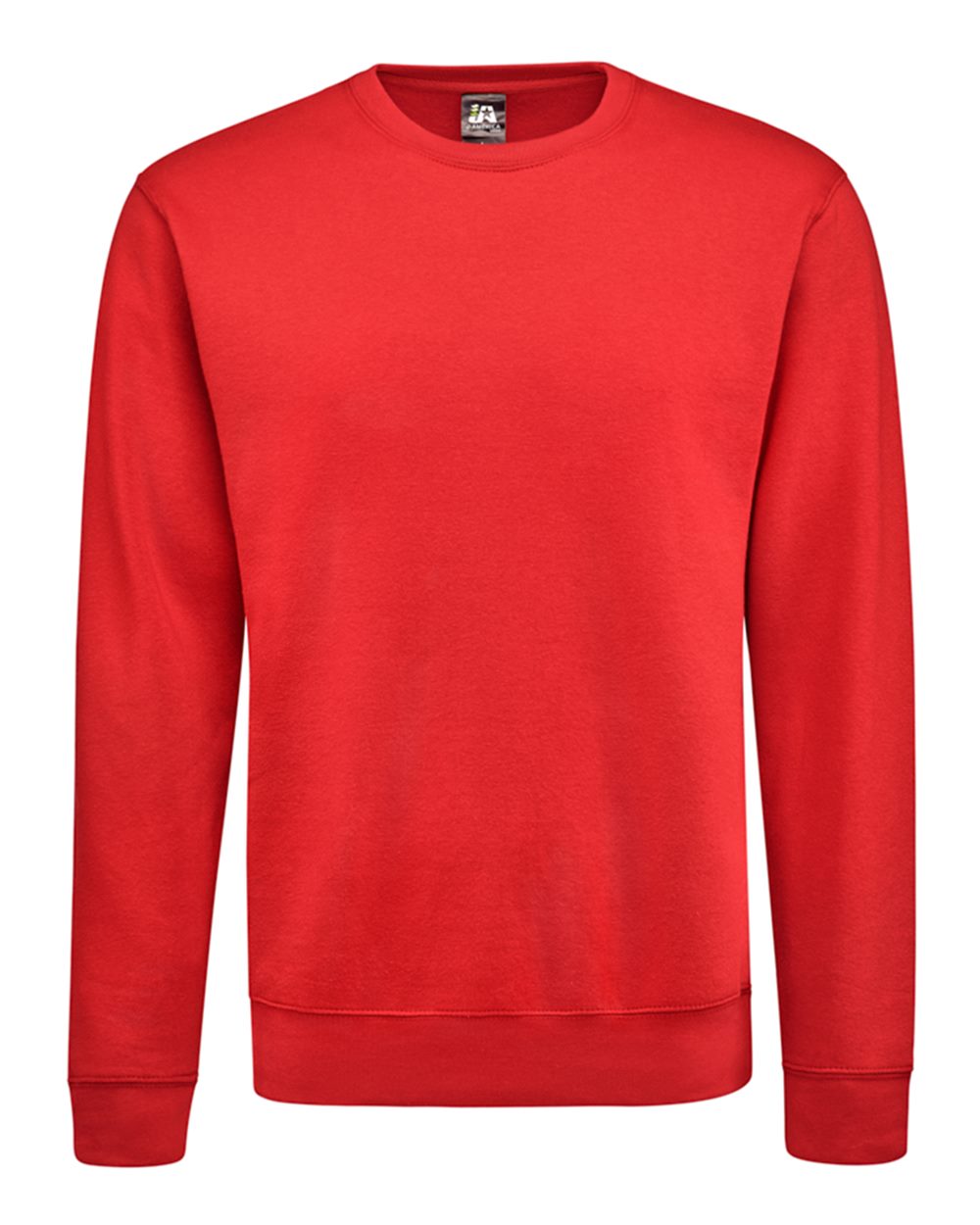 Unisex BTB Fleece Crewneck Sweatshirt - Front - B13528703 - Red