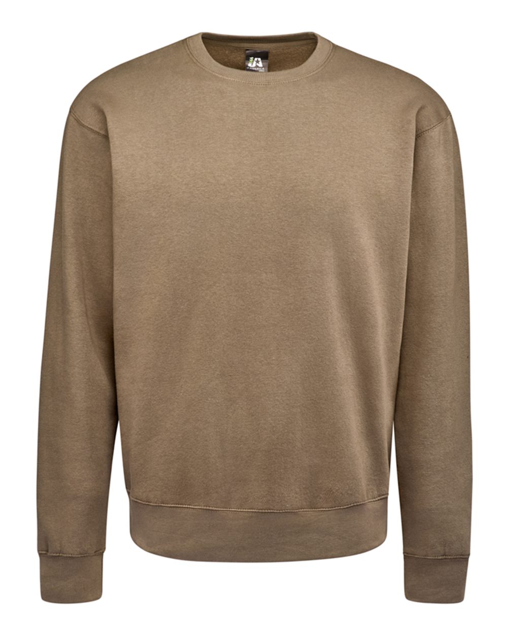 Unisex BTB Fleece Crewneck Sweatshirt - Front - B13528873 - Desert