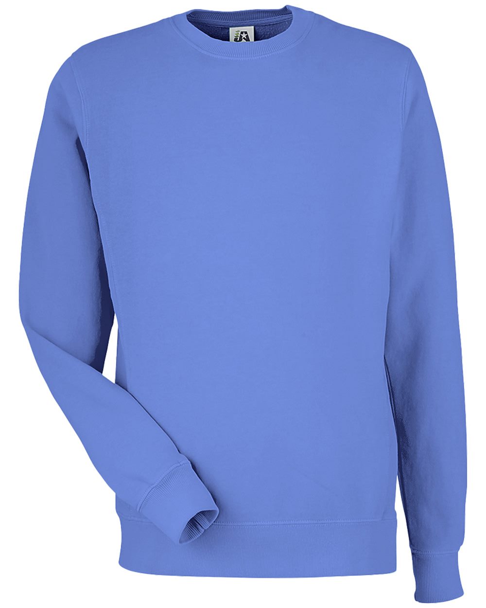 Unisex Pigment-Dyed Fleece Crewneck Sweatshirt - styleImage