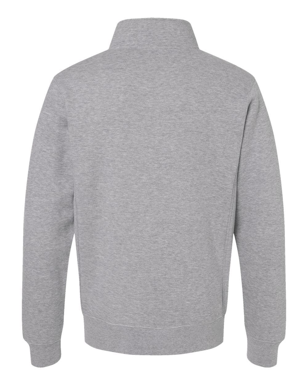 Unisex Heavyweight Fleece Quarter-Zip Sweatshirt - Back - B14528583 - Oxford
