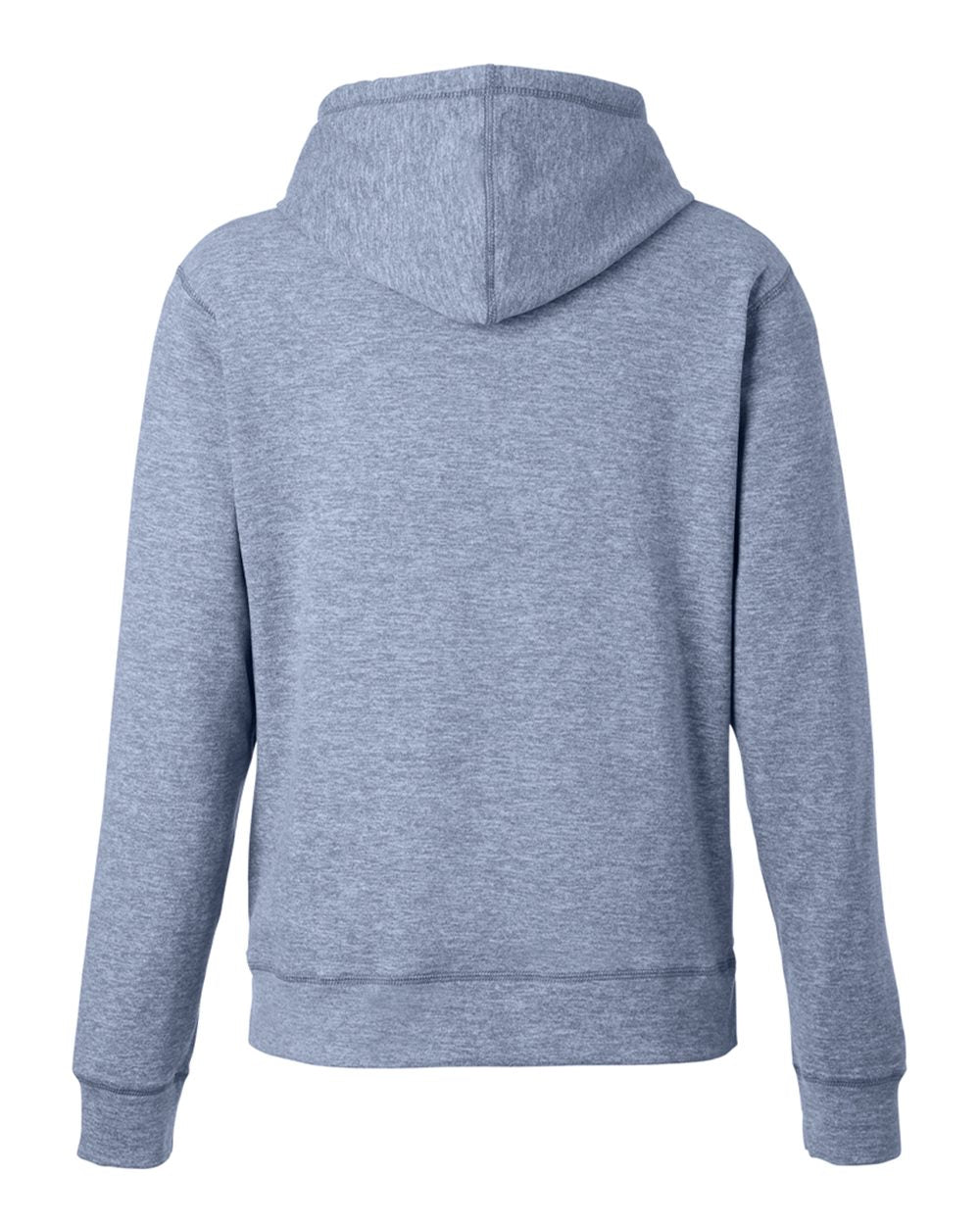 Women's Electric Fleece Hooded Sweatshirt - Back - B18528863 - Electric Midnight