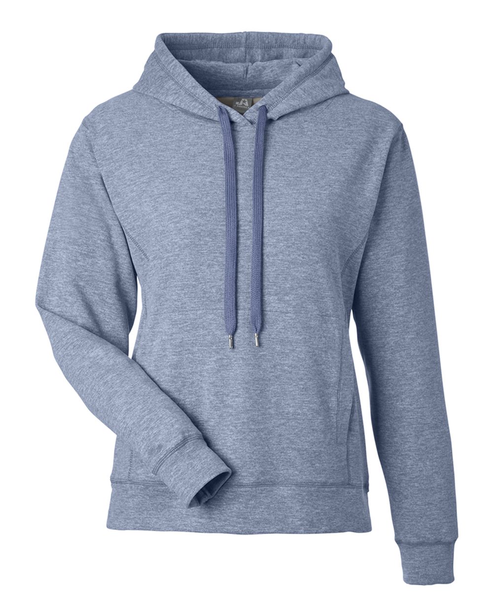 Women's Electric Fleece Hooded Sweatshirt - Front - B18528863 - Electric Midnight