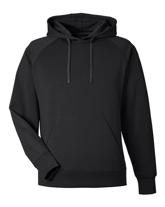 Unisex Apex Fleece Hooded Sweatshirt - Front - B18728503 - Black