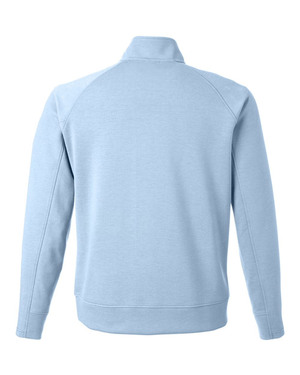 Unisex Apex Fleece Quarter-Zip Sweatshirt - Back - B18828253 - Ice Blue