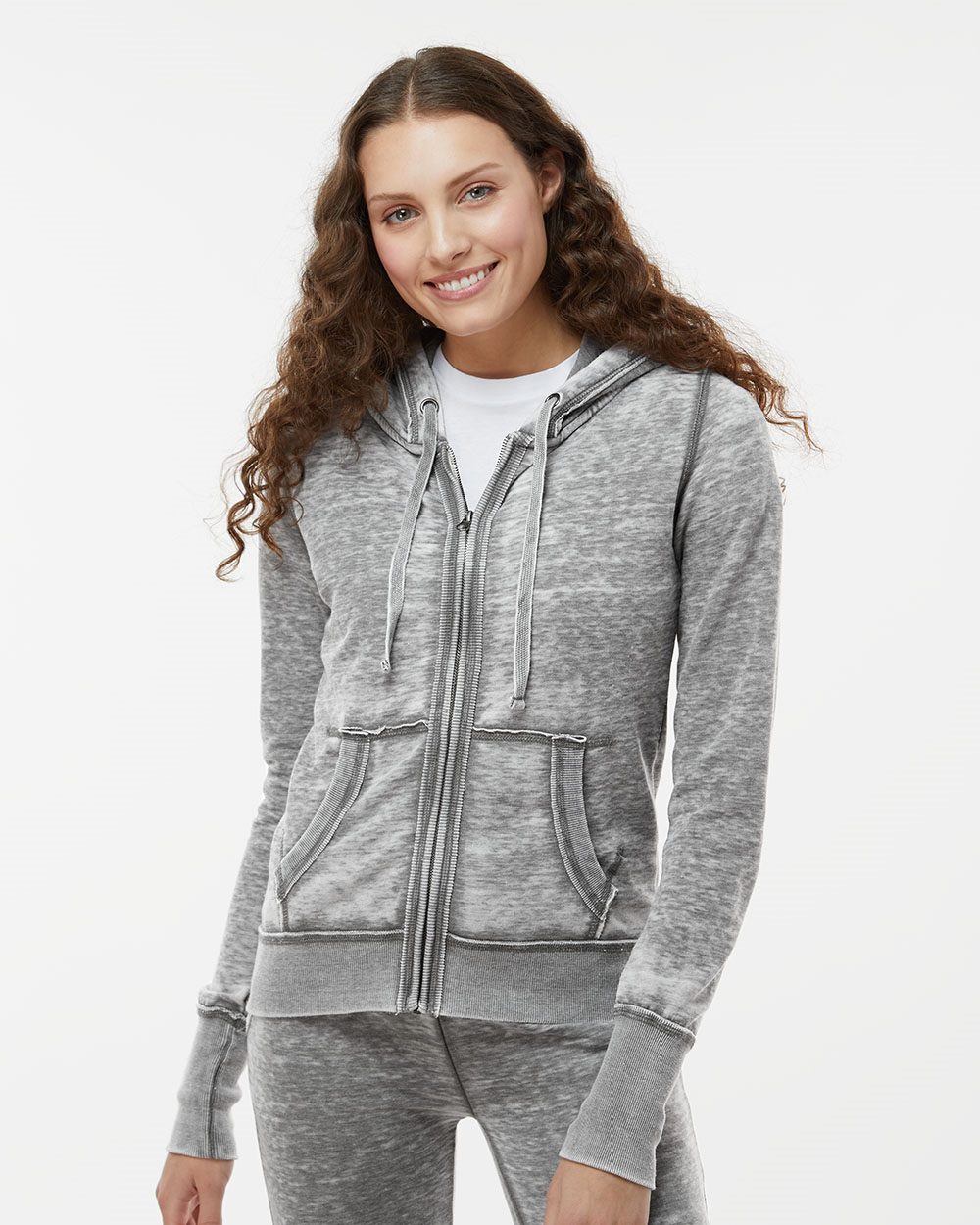 Women's Zen Fleece Full-Zip Hooded Sweatshirt - styleImage
