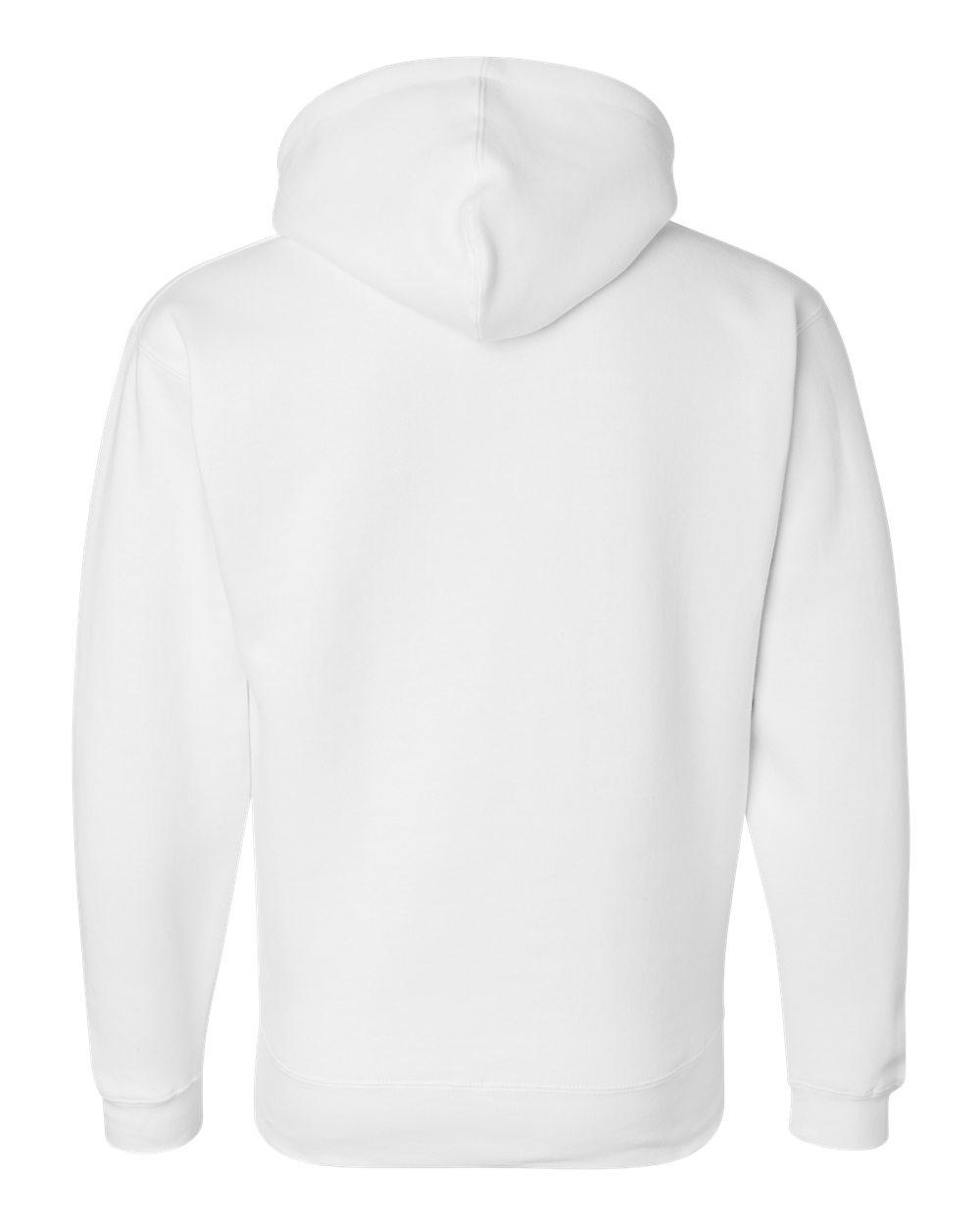 Men's Premium Hooded Sweatshirt - Back - B22228002 - White