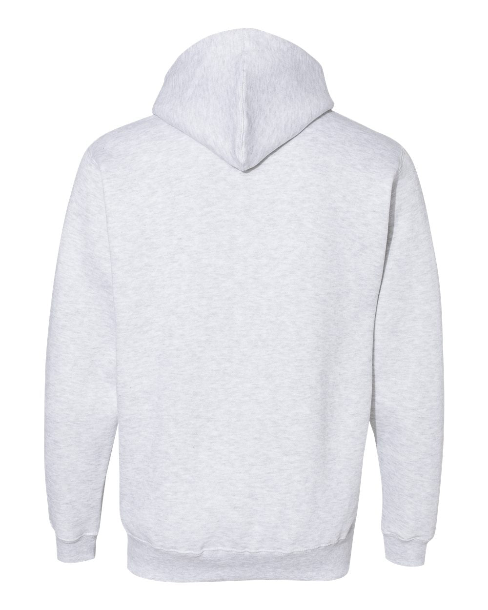 Men's Premium Hooded Sweatshirt - Back - B22228012 - Ash Heather