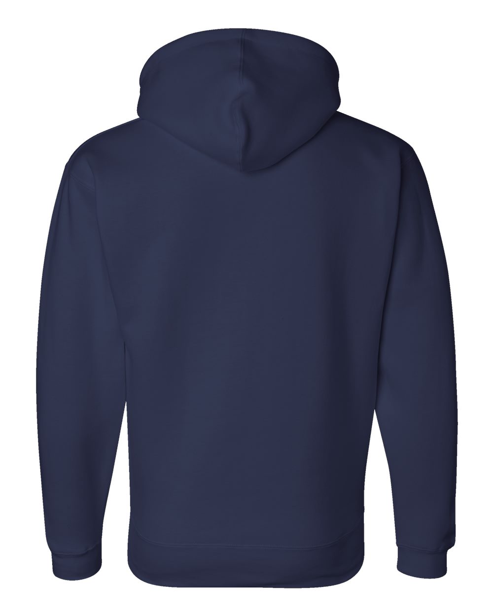 Men's Premium Hooded Sweatshirt - Back - B22228682 - True Navy