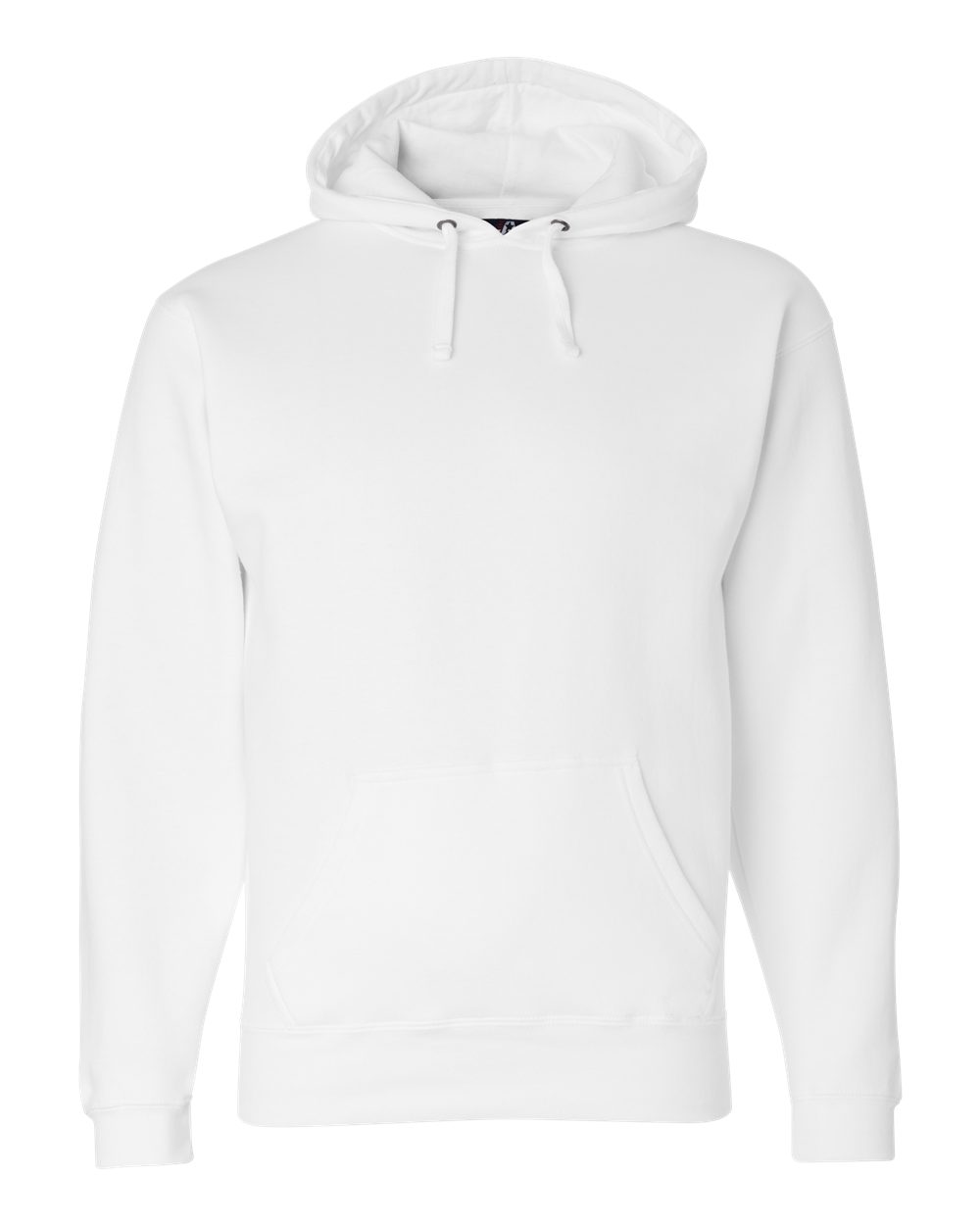 Men's Premium Hooded Sweatshirt - Front - B22228002 - White
