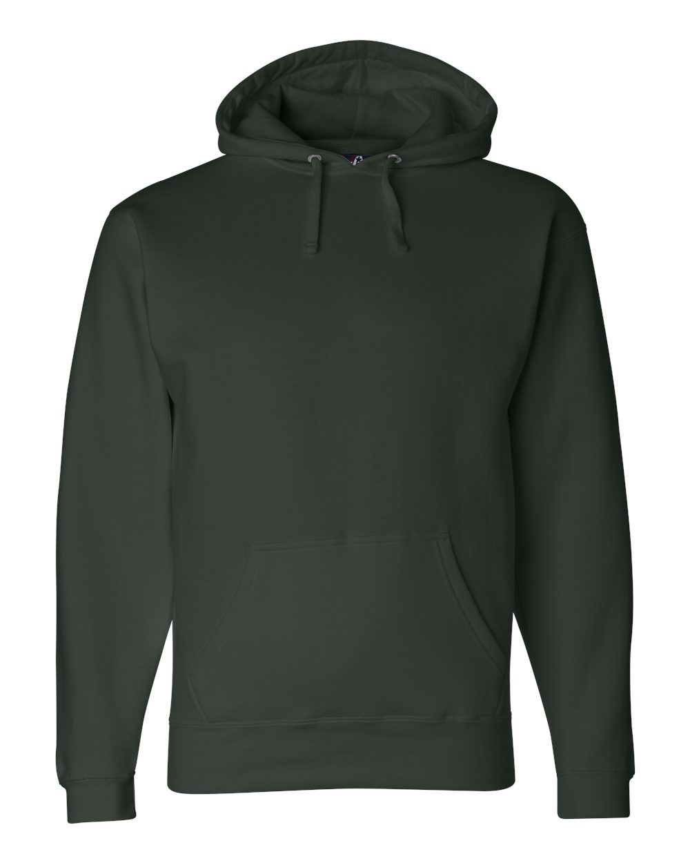 Men's Premium Hooded Sweatshirt - Front - B22228542 - Forest