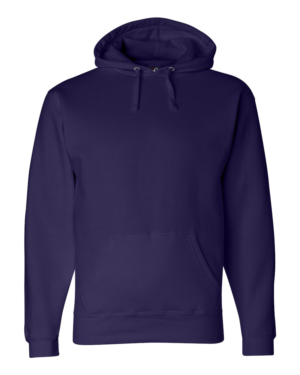 Men's Premium Hooded Sweatshirt - Front - B22228673 - Purple