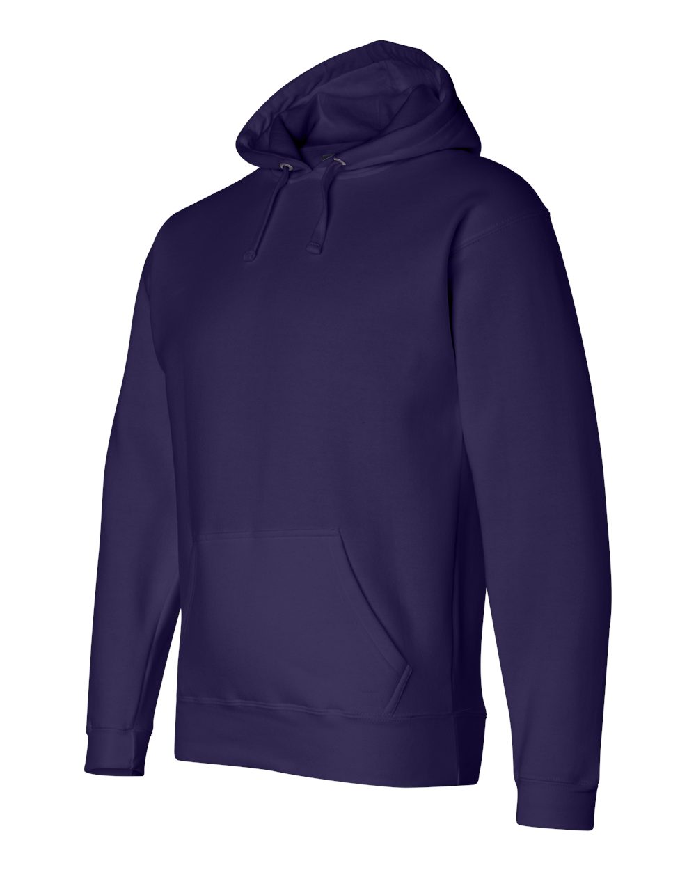Men's Premium Hooded Sweatshirt - Side - B22228673 - Purple