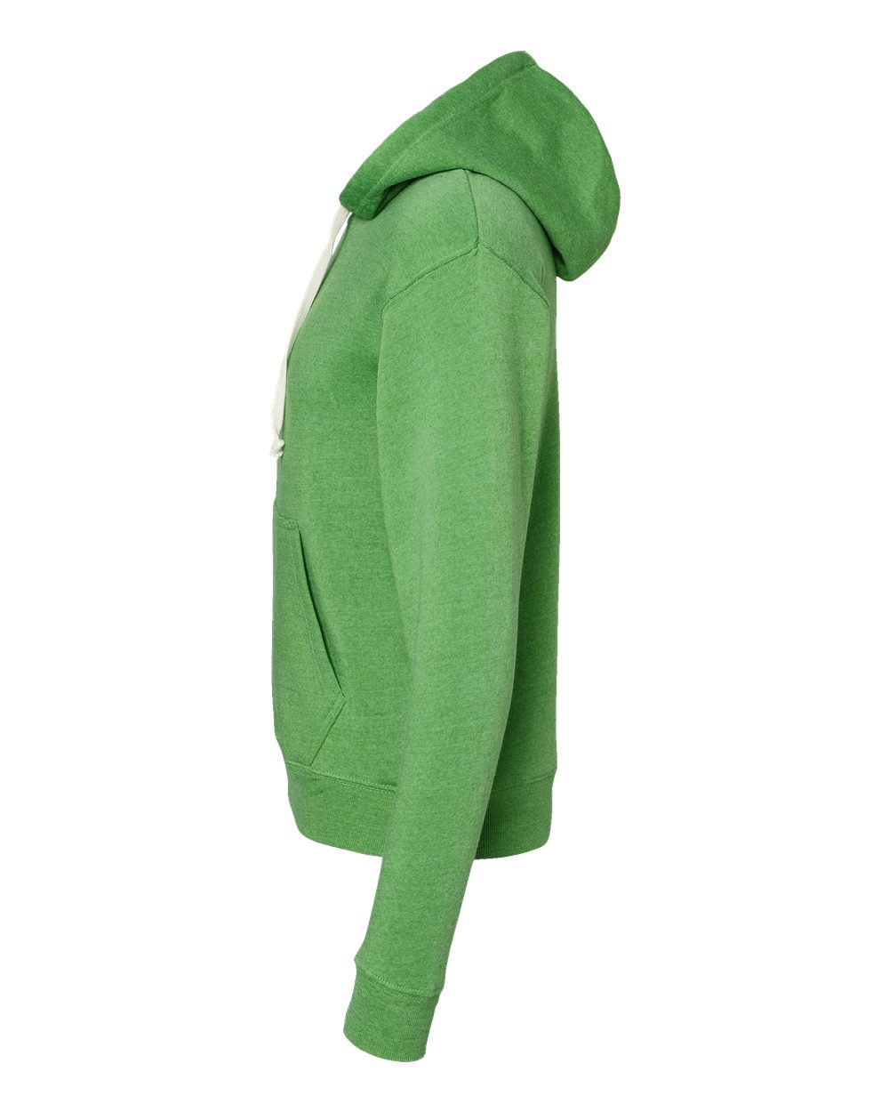 Men's Triblend Fleece Hooded Sweatshirt - DirectSide - B23628602 - Green Triblend