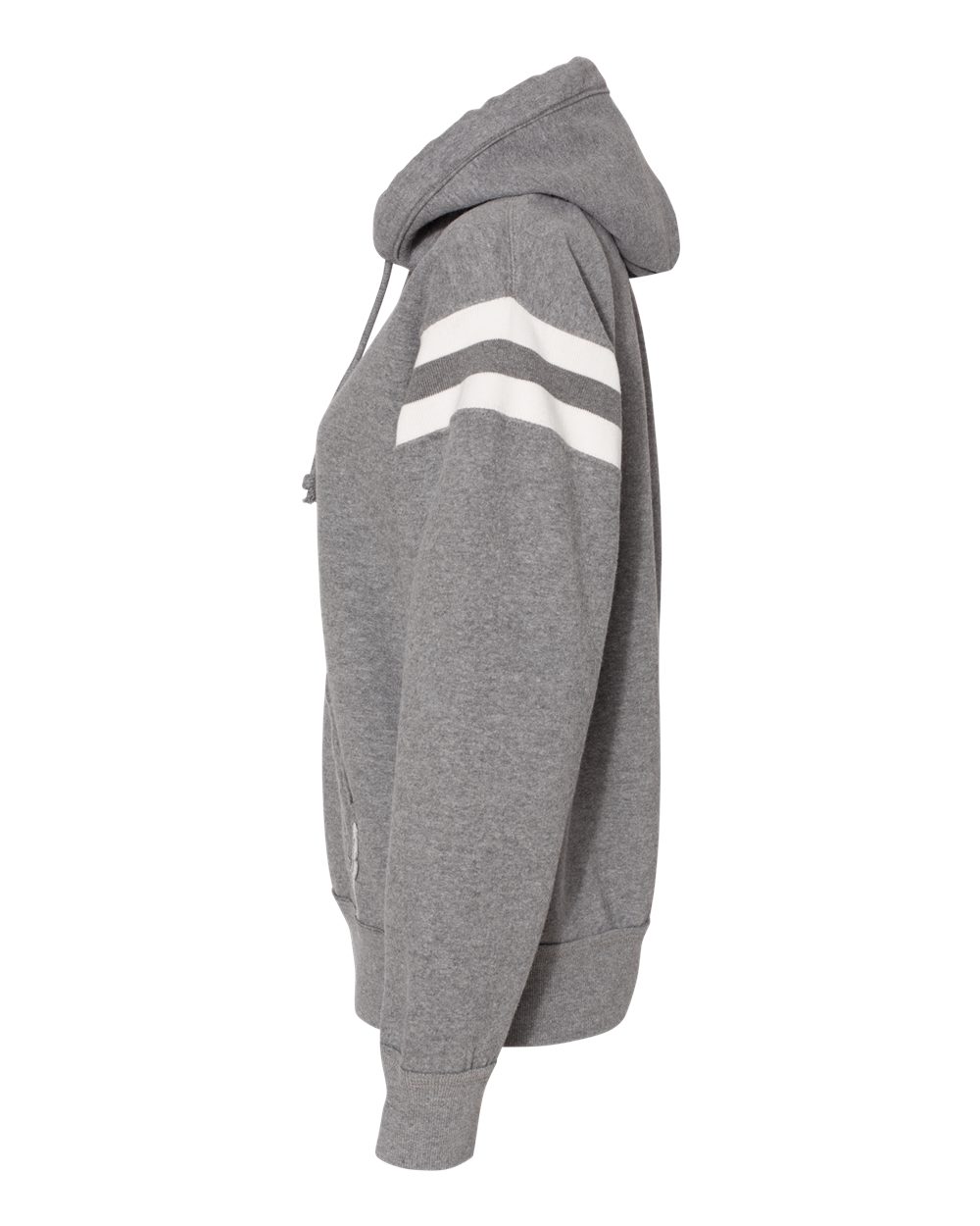 Men's Vintage Athletic Hooded Sweatshirt - DirectSide - B84028513 - Smoke Heather