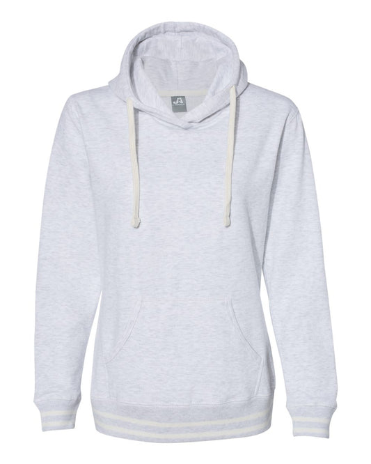 Women’s Relay Hooded Sweatshirt - Front - B34028013 - Ash