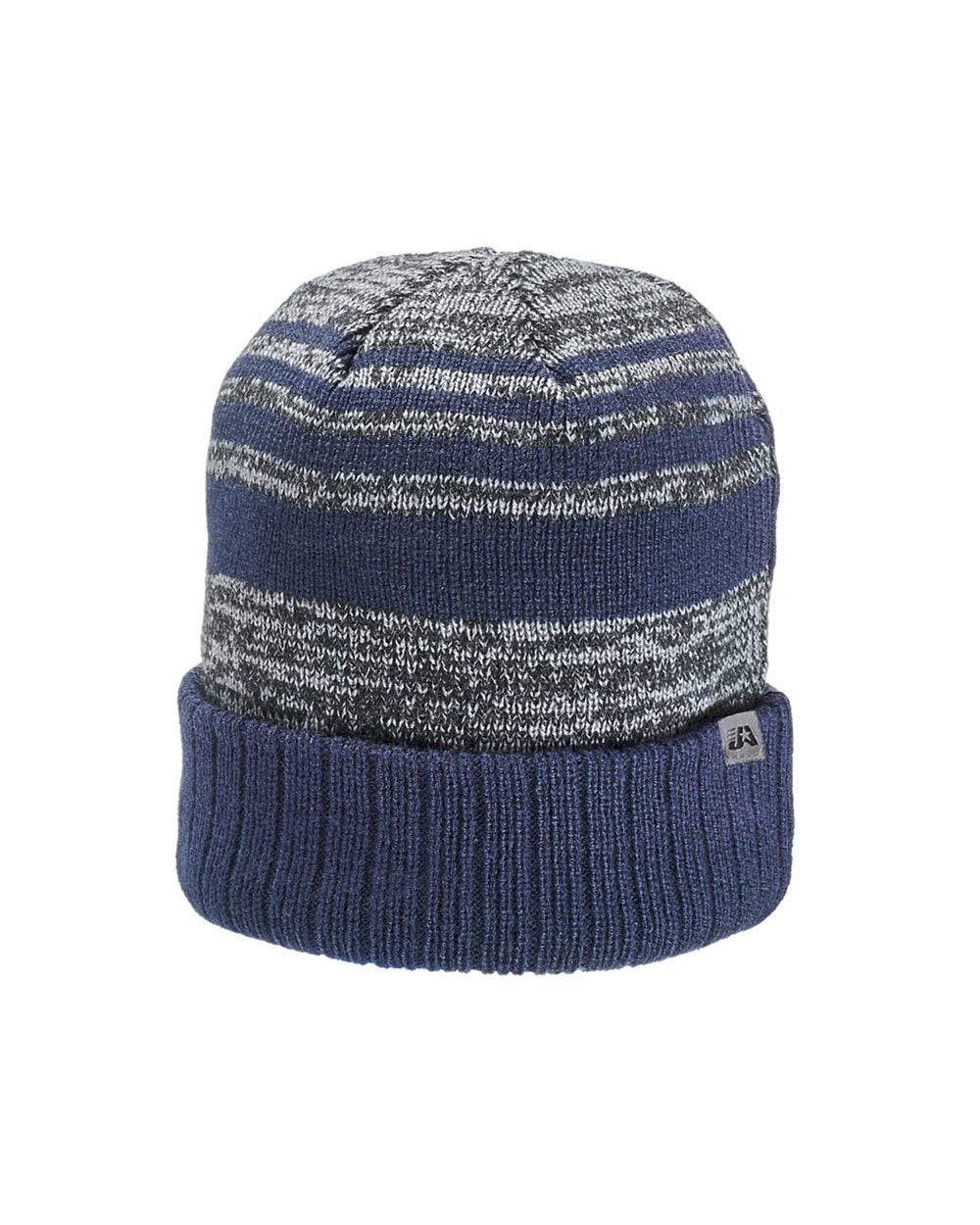 Echo Knit Beanie - Front - B00128650 - Navy