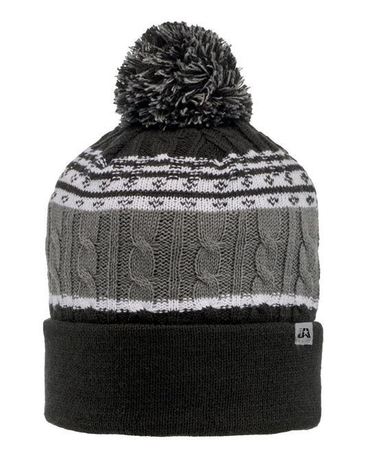 Altitude Knit Beanie - Front - B00328500 - Black