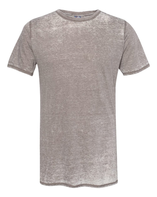 Unisex Zen Jersey T-Shirt - Front - B10628093 - Cement