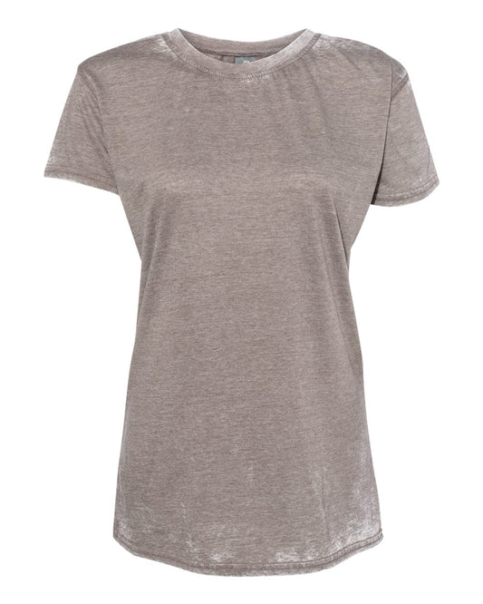 Women’s Zen Jersey T-Shirt - Front - B10828093 - Cement