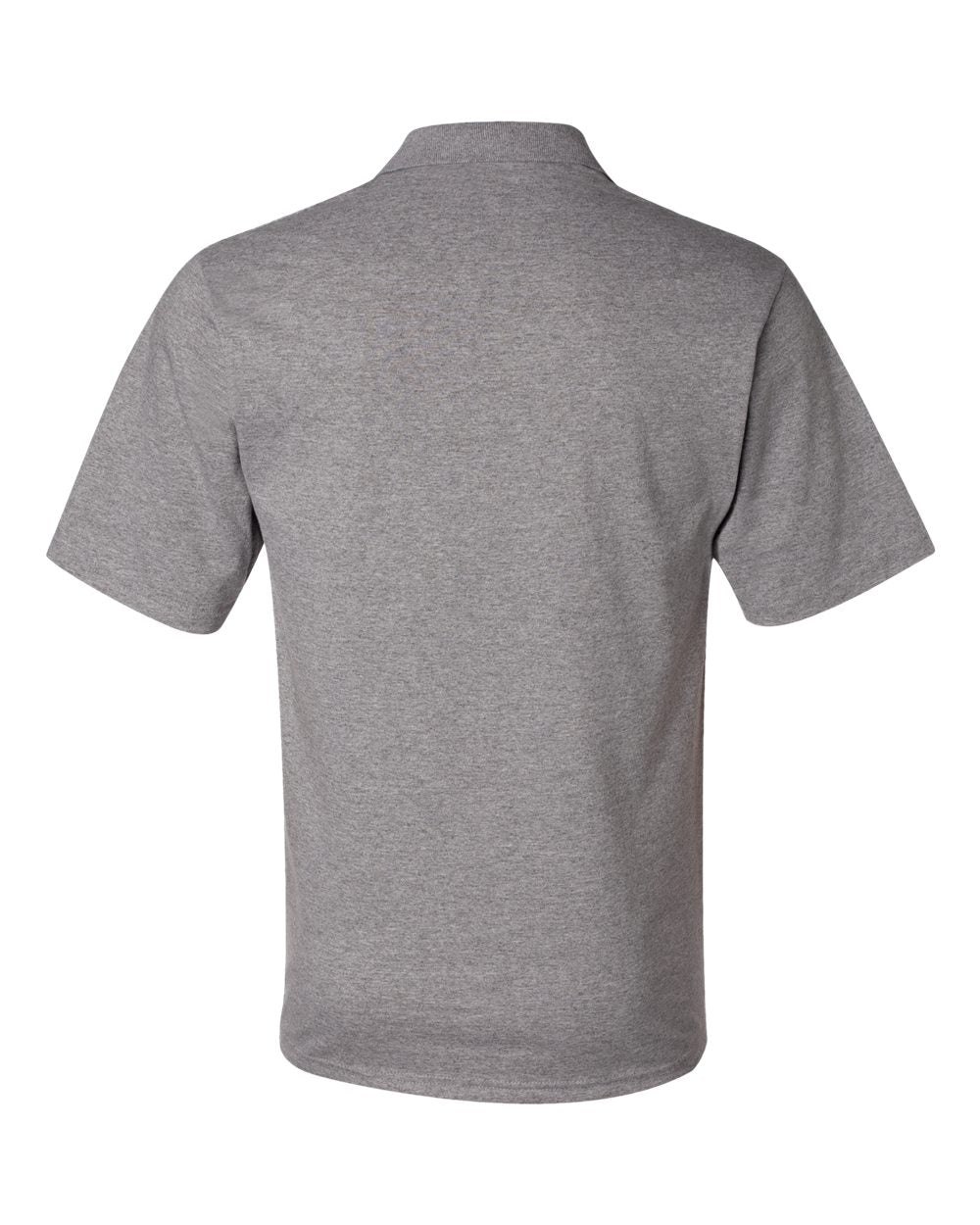 Men's SpotShield® 50/50 Polo with Pocket - Back - B12035584 - Oxford