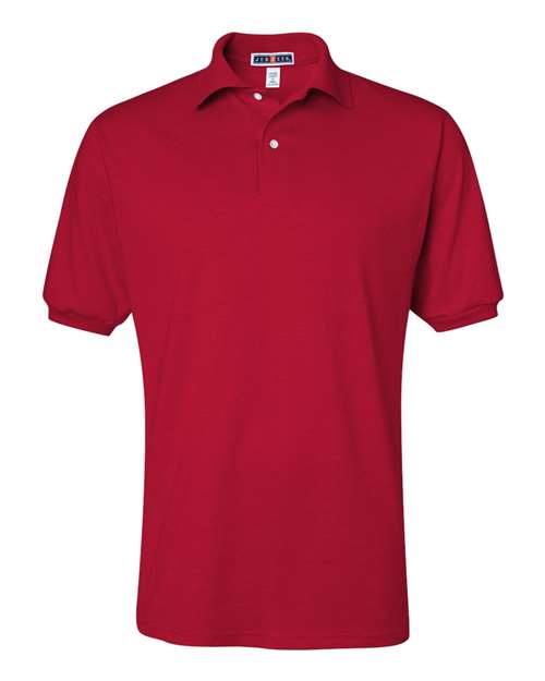 SpotShield® 50/50 Polo - Front - B12535709 - True Red