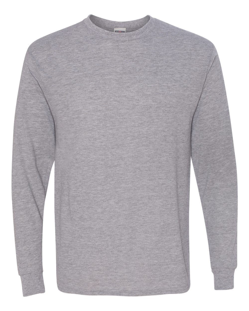 Unisex Dri-Power® Performance Long Sleeve T-Shirt - Front - B85535583 - Athletic Heather