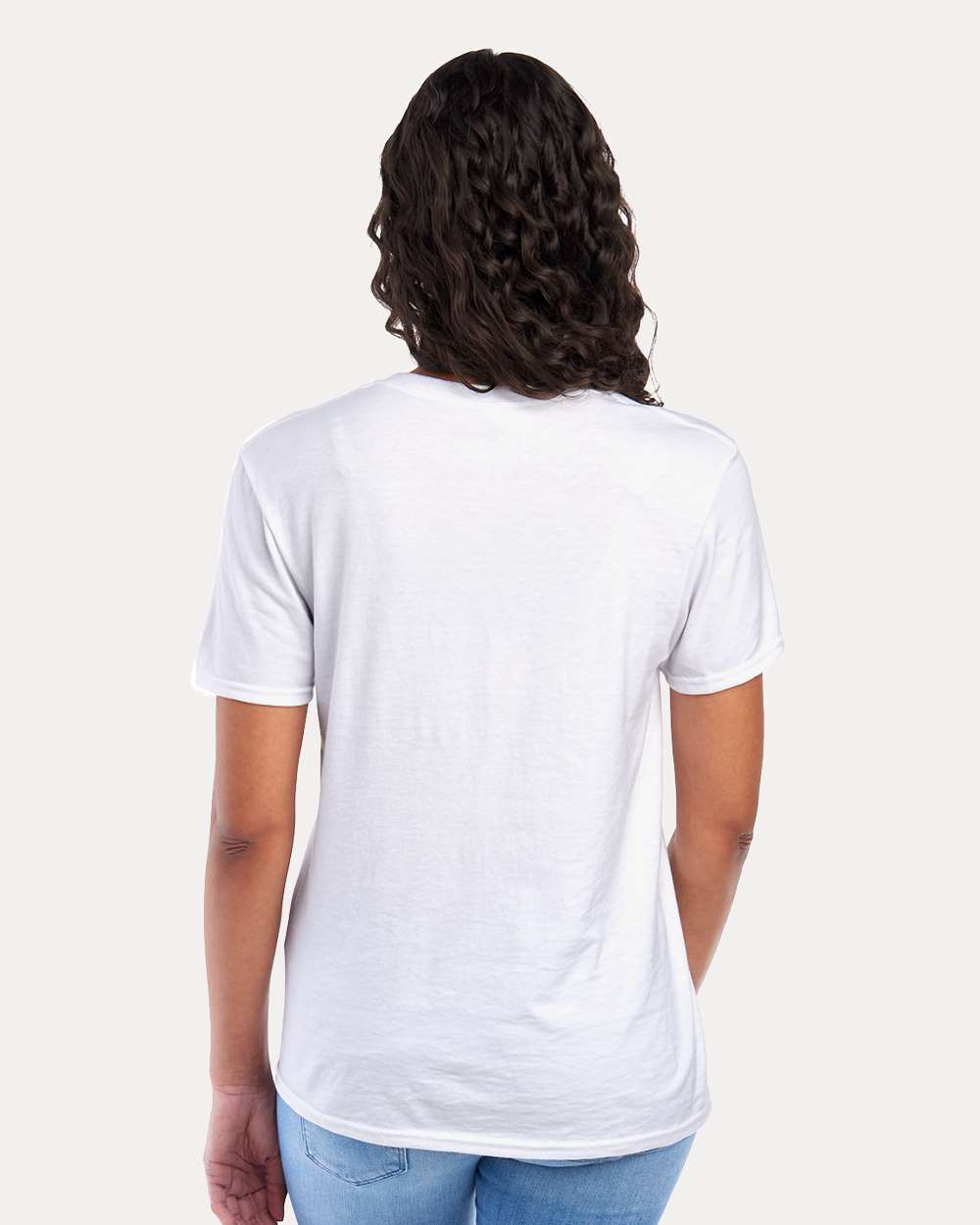 Premium Blend Ring-Spun T-Shirt - OnModelBack - B52035003 - White