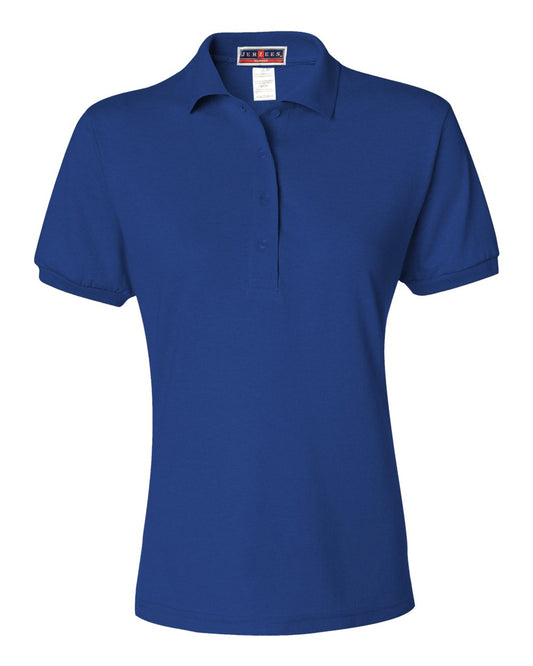 Women's Spotshield® 50/50 Polo - Front - B53035754 - Royal