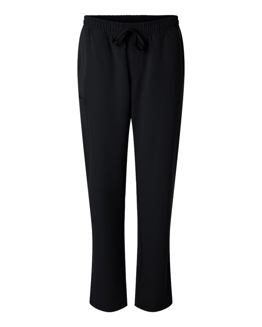 Men's Rhodes Everyday Straight-Leg Scrub Pants - Front - B00245502 - Black