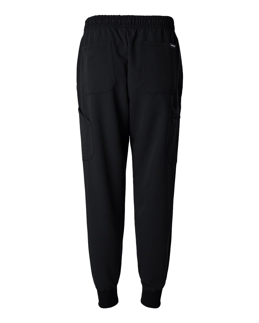 Men's Osmo 8-Pocket Scrub Joggers - Back - B00345502 - Black