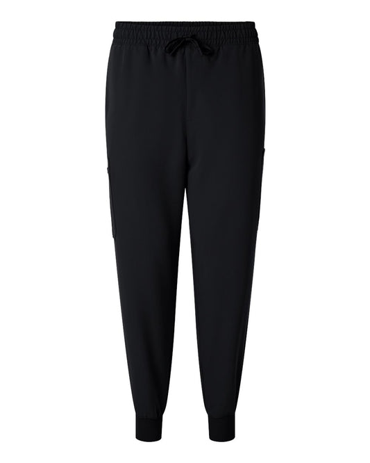 Men's Osmo 8-Pocket Scrub Joggers - Front - B00345502 - Black