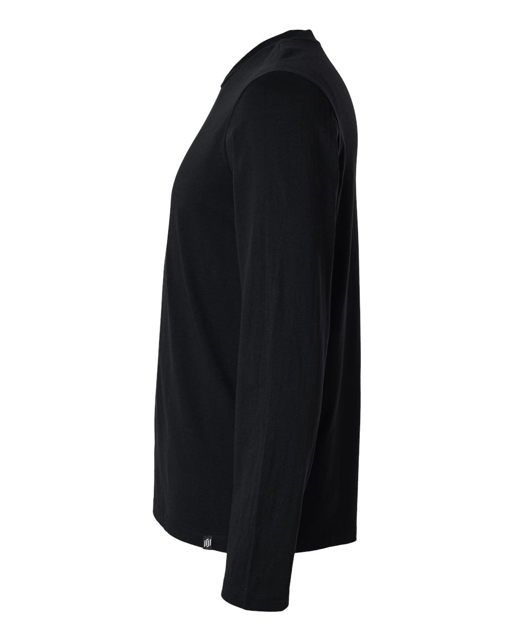 Men's RegenX Cotton Underscrub Long Sleeve T-Shirt - DirectSide - B00445502 - Black