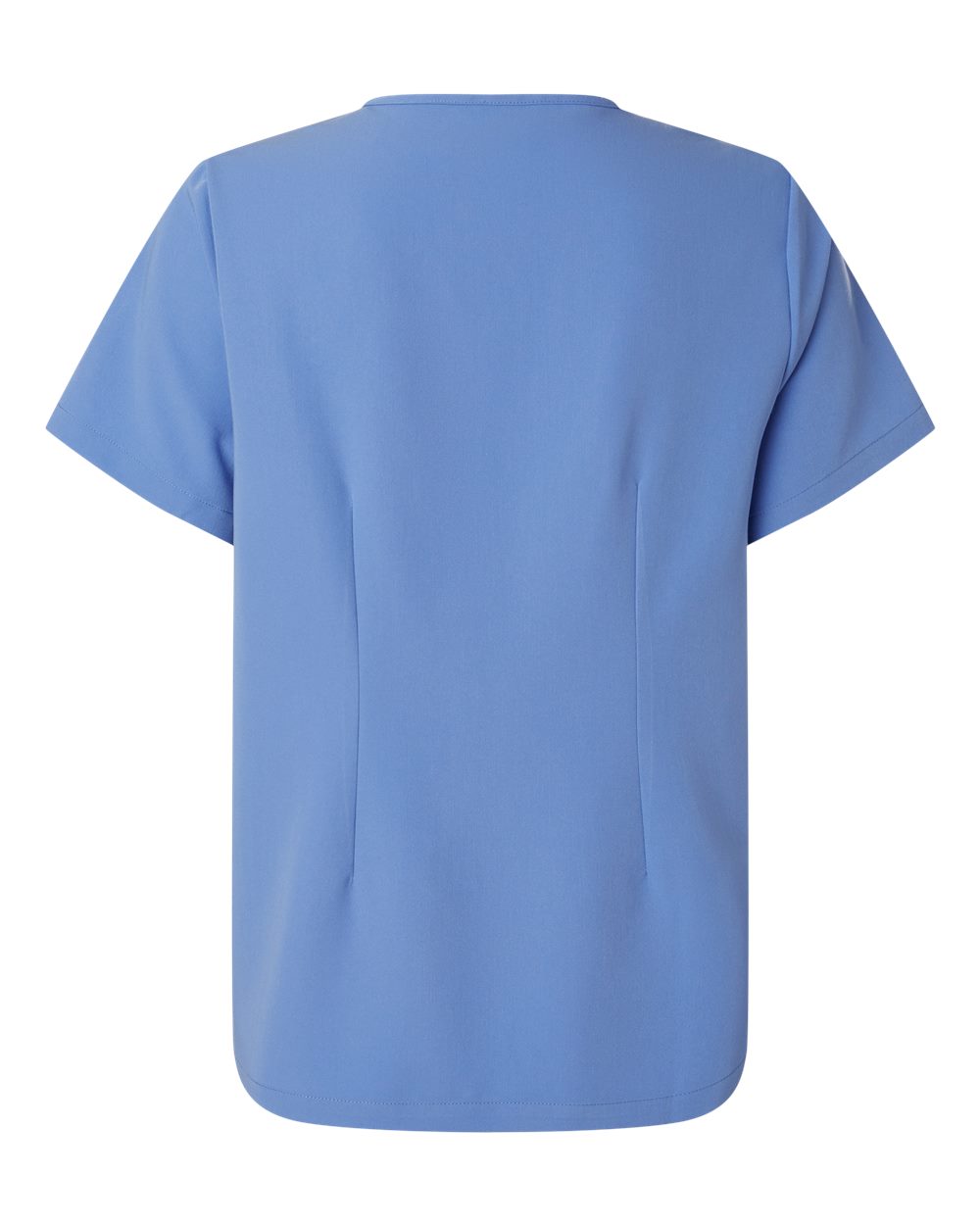Women's Rhena Essential 1-Pocket Scrub V-Neck Top - Back - B00645251 - Ceil Blue