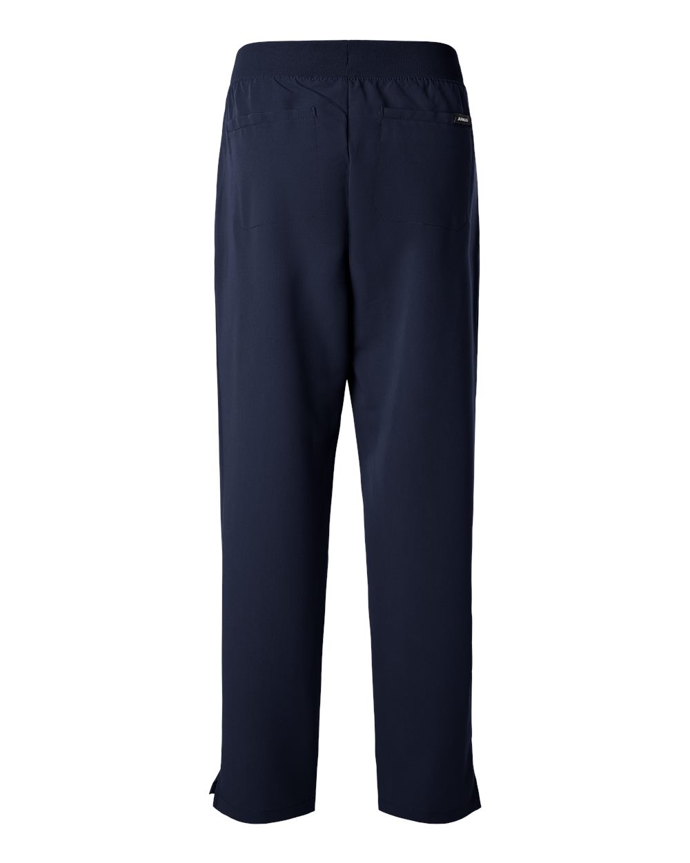 Women's Xenos Essential Knit-Waist Scrub Pants - Back - B00845651 - Midnight Navy