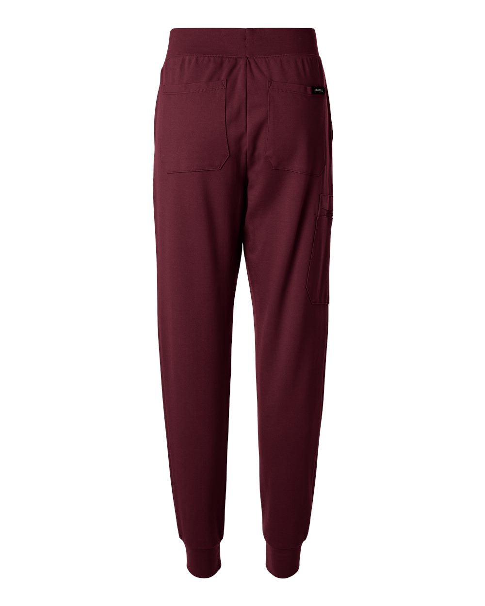 Women's Rubi Ultrasoft Scrub Joggers - Back - B01245521 - Burgundy