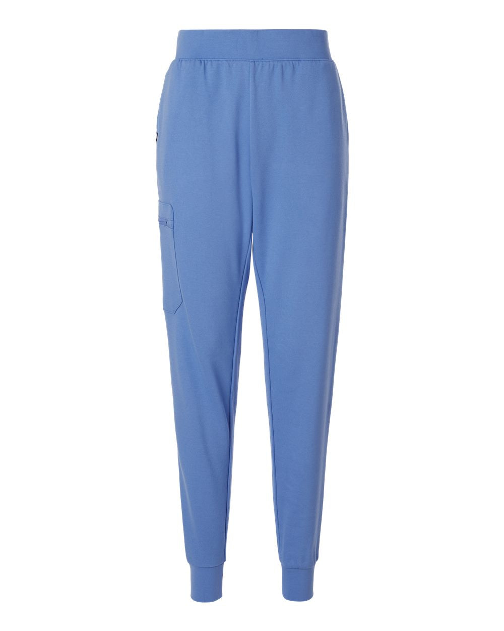 Women's Rubi Ultrasoft Scrub Joggers - Front - B01245251 - Ceil Blue