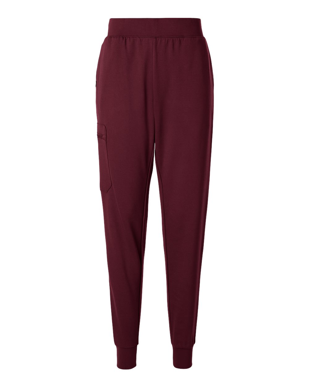 Women's Rubi Ultrasoft Scrub Joggers - Front - B01245521 - Burgundy