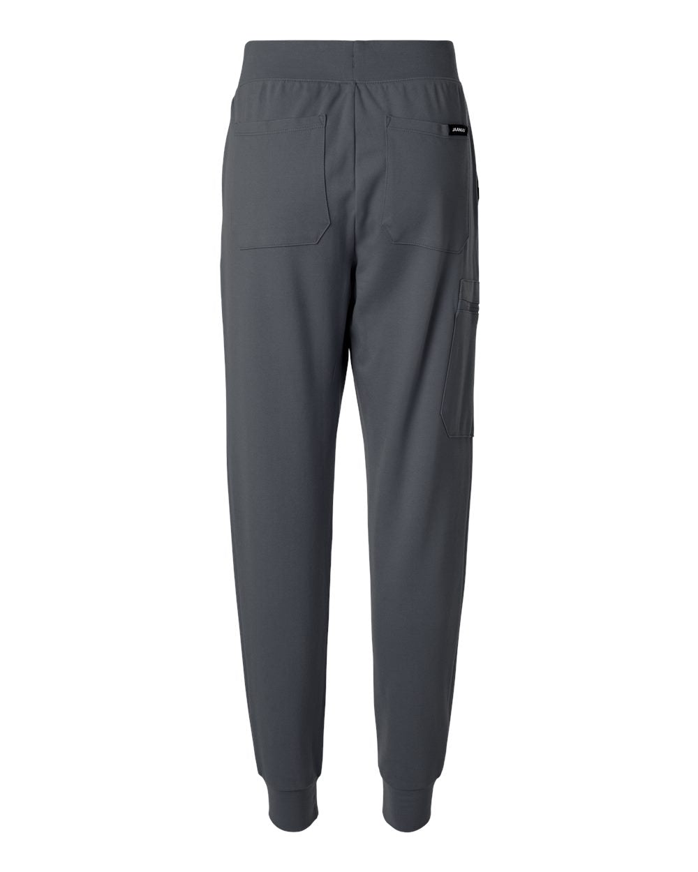 Women's Rubi Ultrasoft Scrub Joggers - Petite Sizes - Back - B01645091 - Carbon Grey