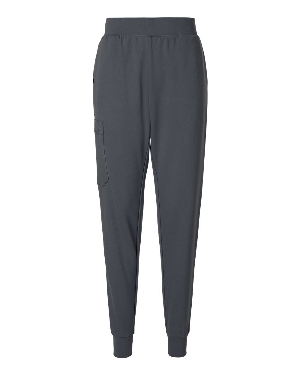 Women's Rubi Ultrasoft Scrub Joggers - Petite Sizes - Front - B01645091 - Carbon Grey