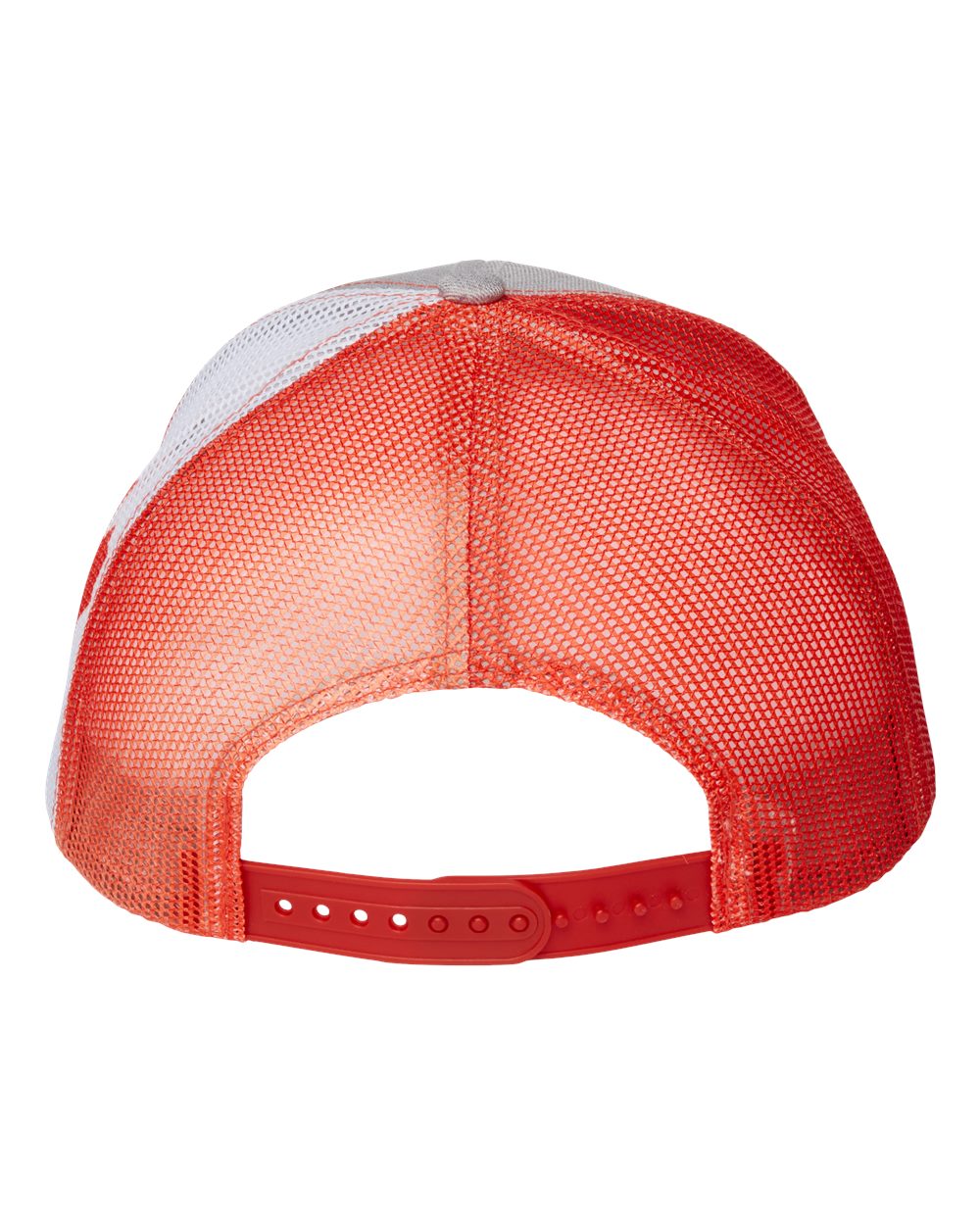 Printed Mesh Trucker Cap - Back - B93195120 - Heather Grey/ Canada Flag