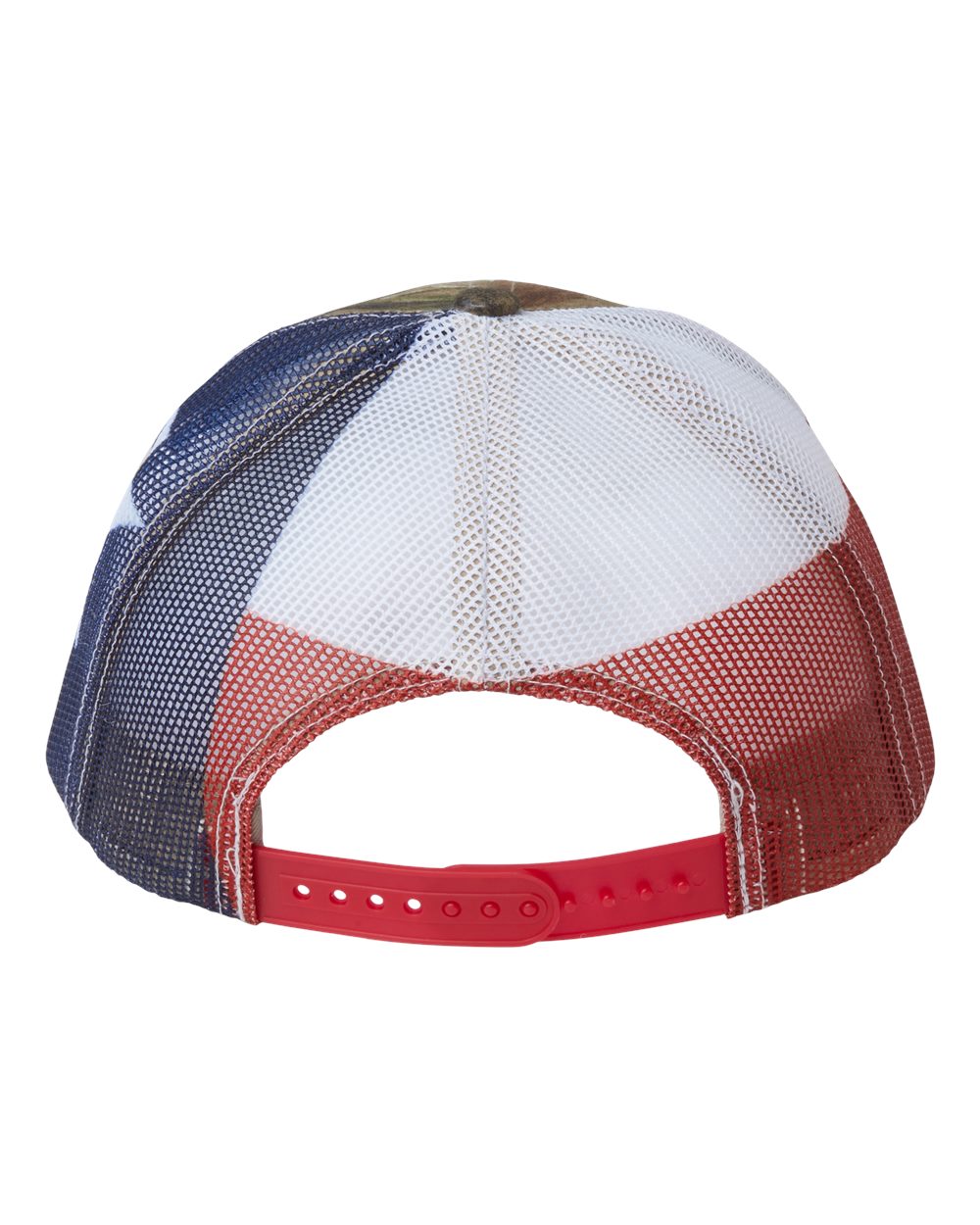 Printed Mesh Trucker Cap - Back - B93195980 - All Purpose/ Texas Flag